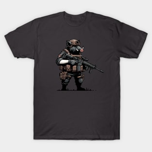 Tactical Wild Boar Adventure Tee: Unleash the Beast Within T-Shirt